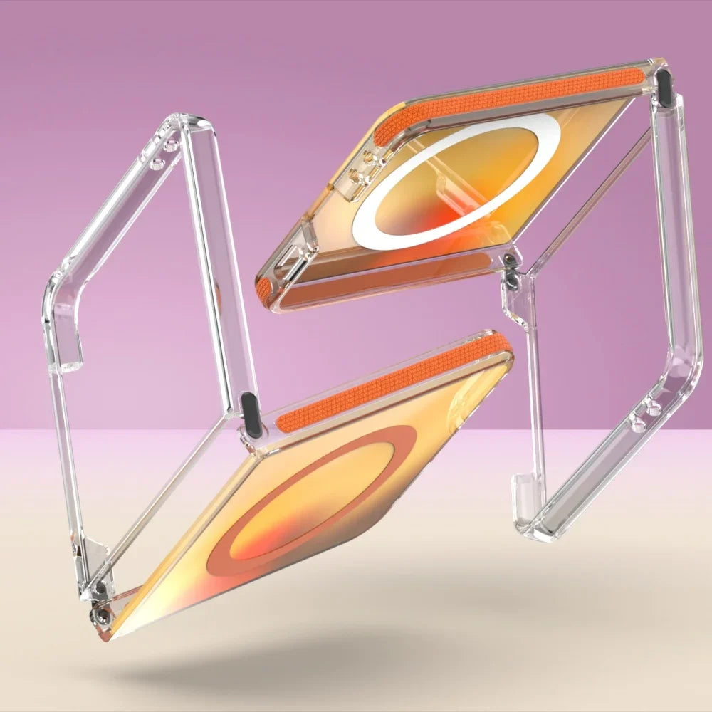 Magnetic Clear Armor Case