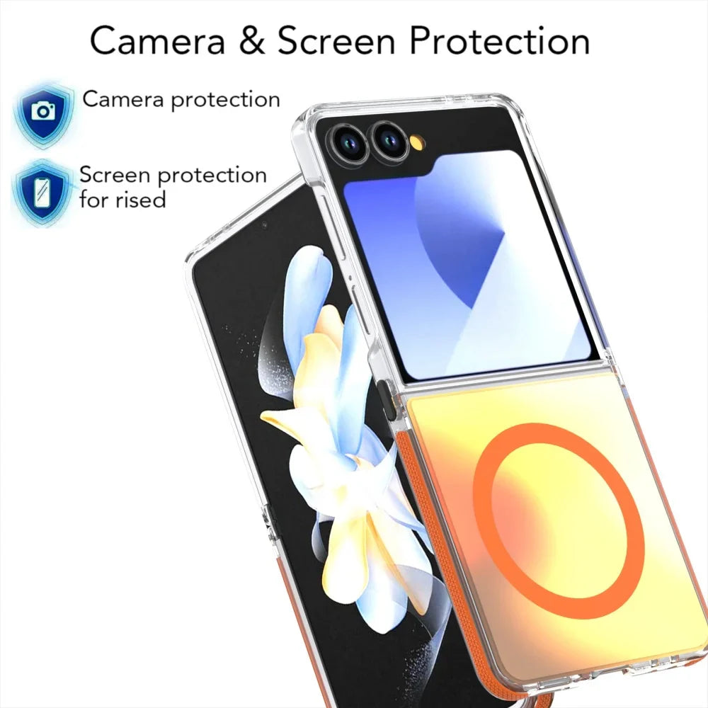 Magnetic Clear Armor Case